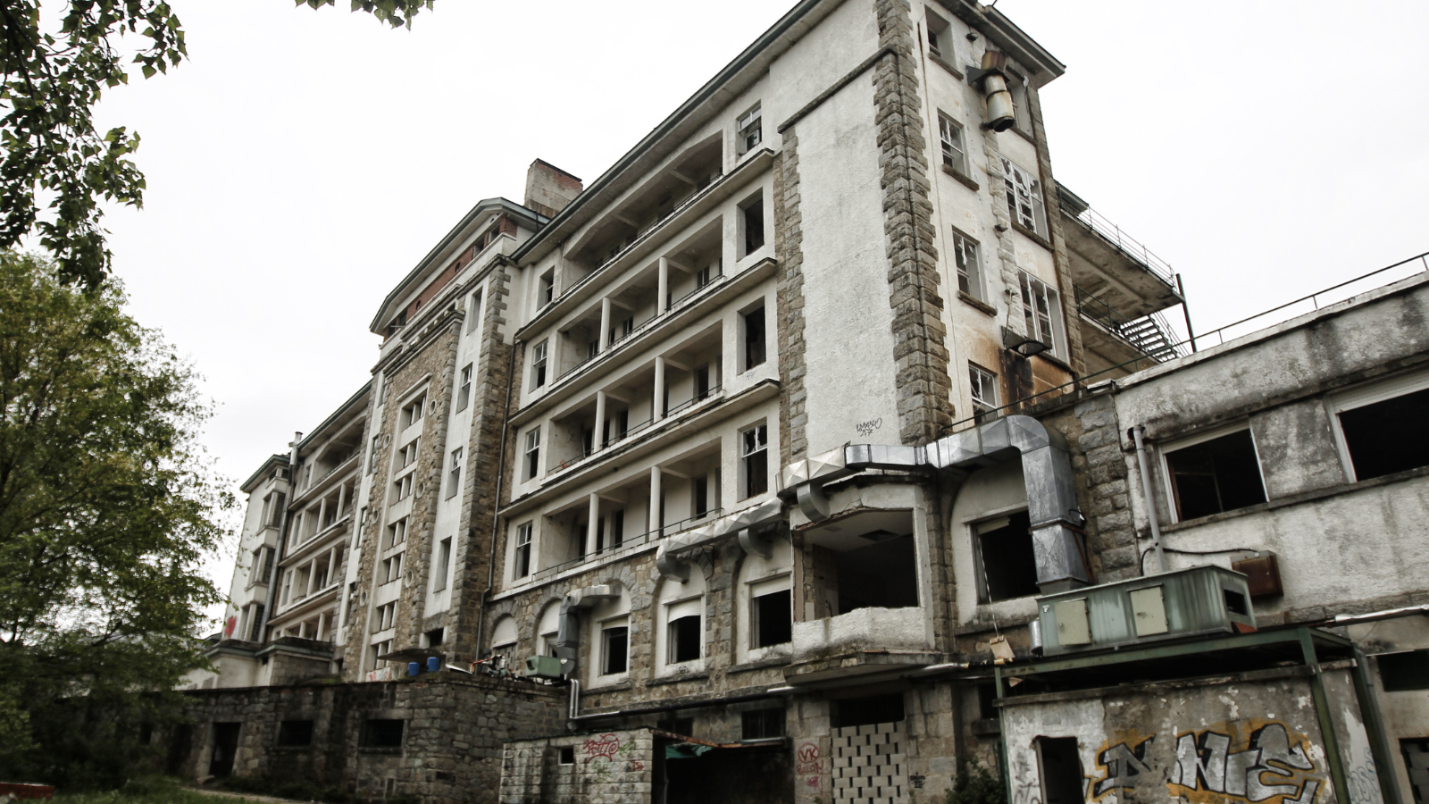 Sanatorio de la Marina en Guadarrama
