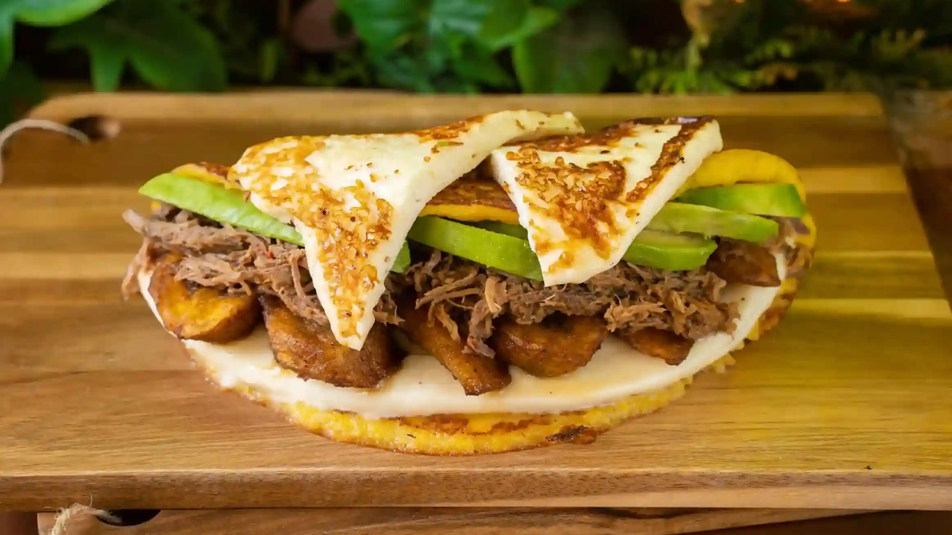 Cachapa rellena de La Cachapera