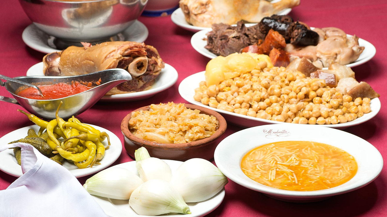Cocido madrileño de Malacatín