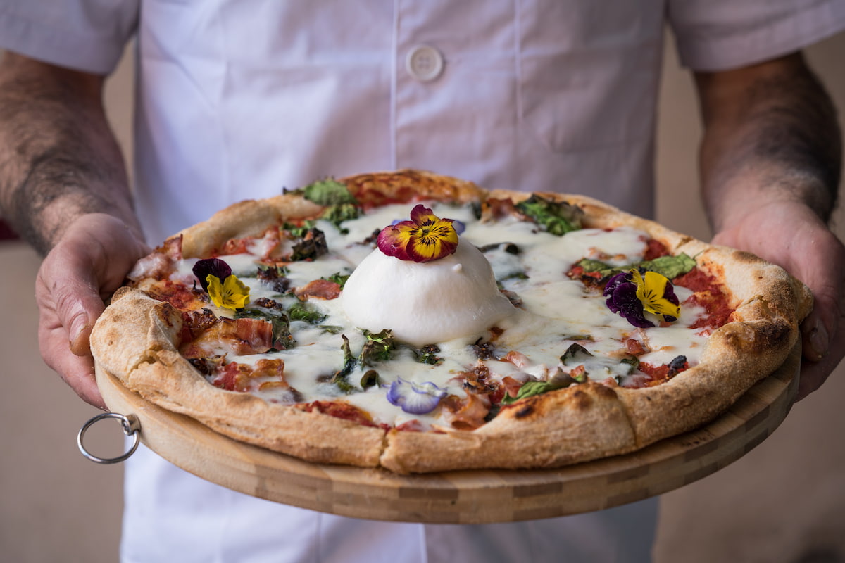 Pizza de Pandome Madrid