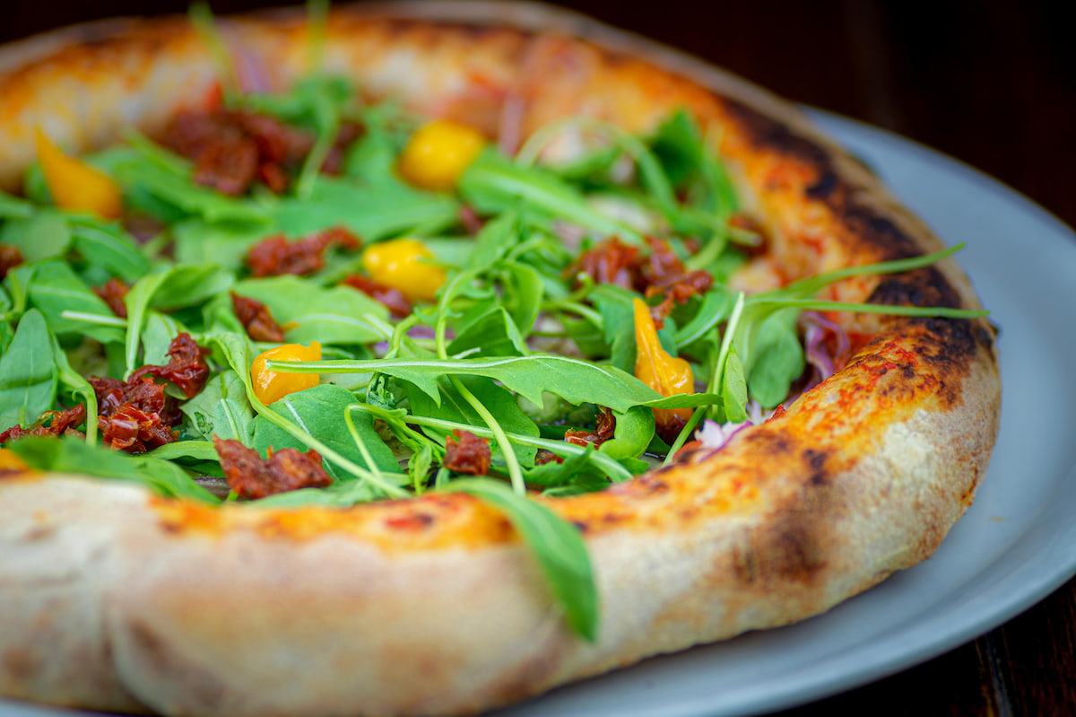 Pizza vegana de Pizzi & Dixie Madrid