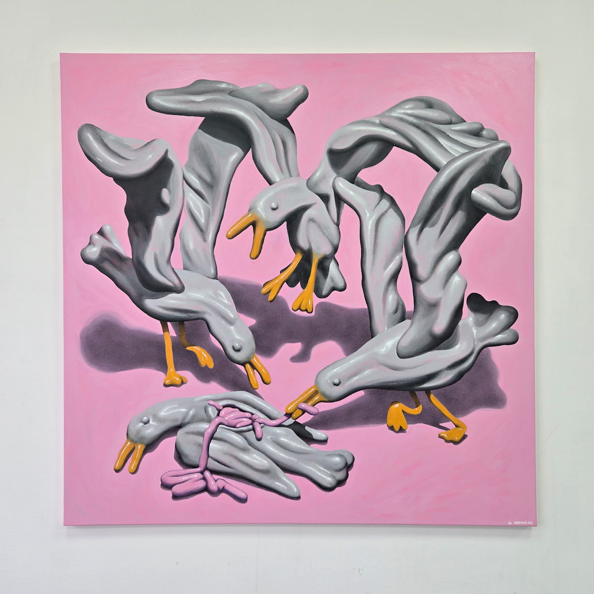 Exposición Entre lo íntimo y lo grotesco en NOKTA Gallery