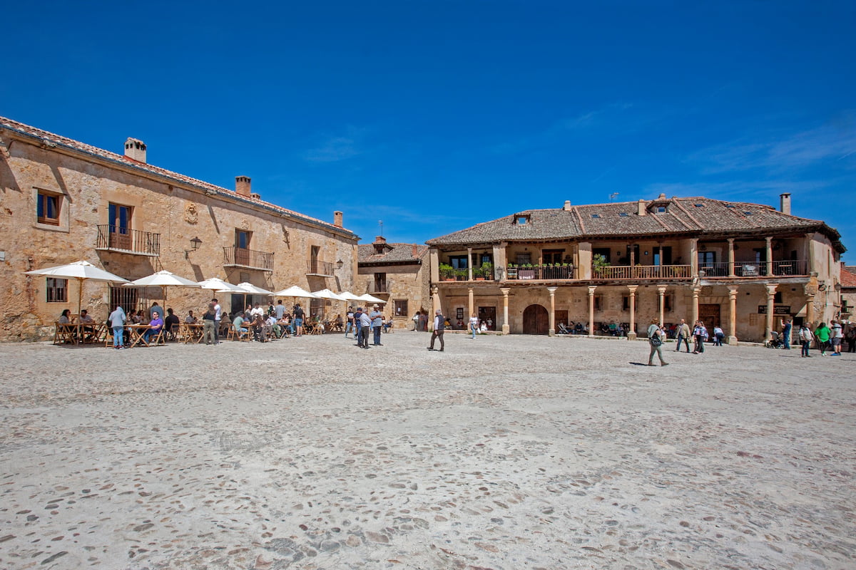 Plaza Mayor de Pedraza