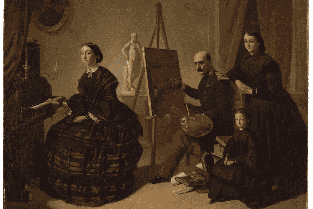 El baile de Valeriano Domínguez Bécquer