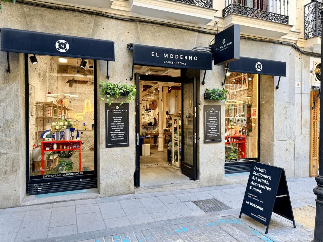 el moderno tienda