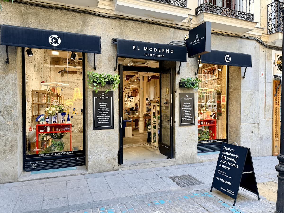 el moderno tienda